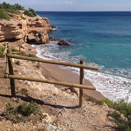 Villa Dos Calas - Bonita Villa De Estilo Rustico Y Piscina De Agua Salada L'Ametlla de Mar Esterno foto
