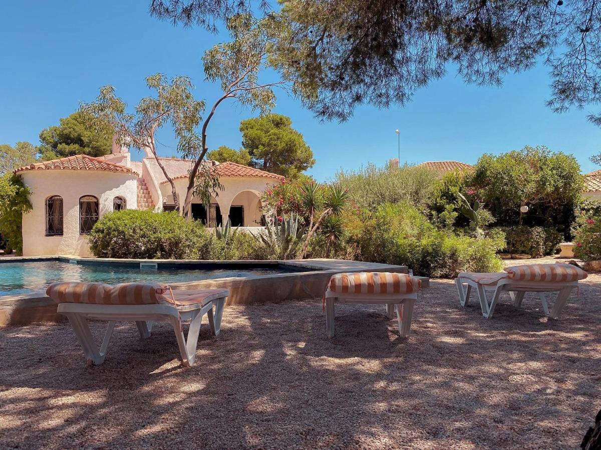 Villa Dos Calas - Bonita Villa De Estilo Rustico Y Piscina De Agua Salada L'Ametlla de Mar Esterno foto