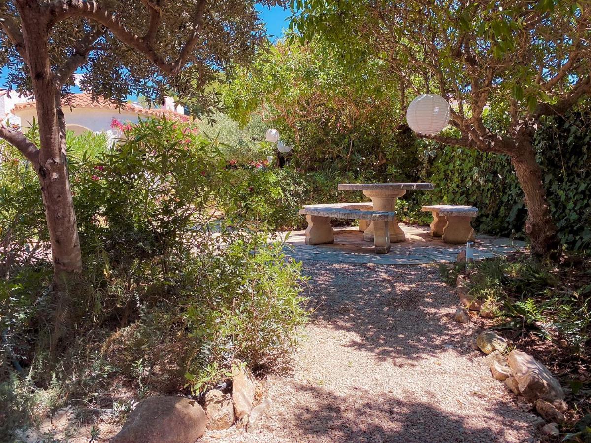 Villa Dos Calas - Bonita Villa De Estilo Rustico Y Piscina De Agua Salada L'Ametlla de Mar Esterno foto
