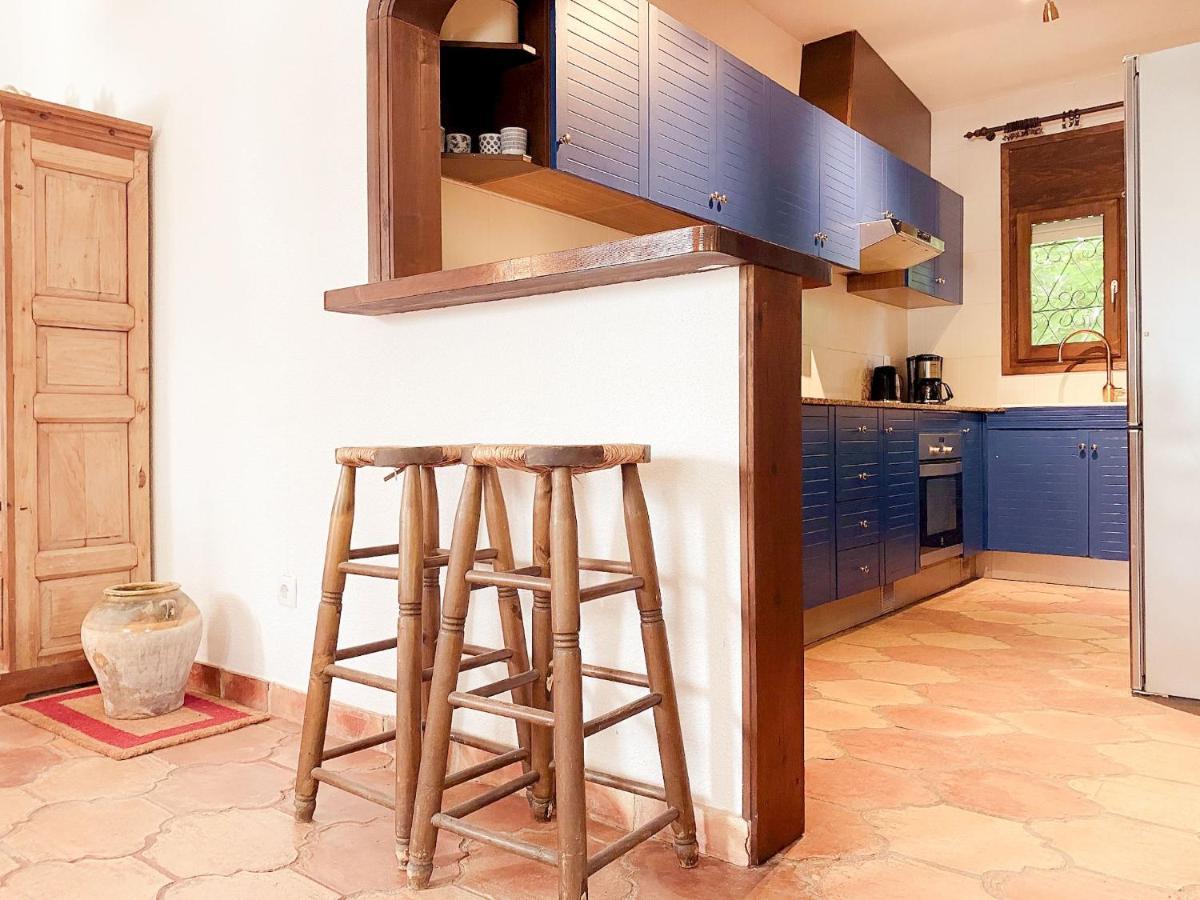 Villa Dos Calas - Bonita Villa De Estilo Rustico Y Piscina De Agua Salada L'Ametlla de Mar Esterno foto
