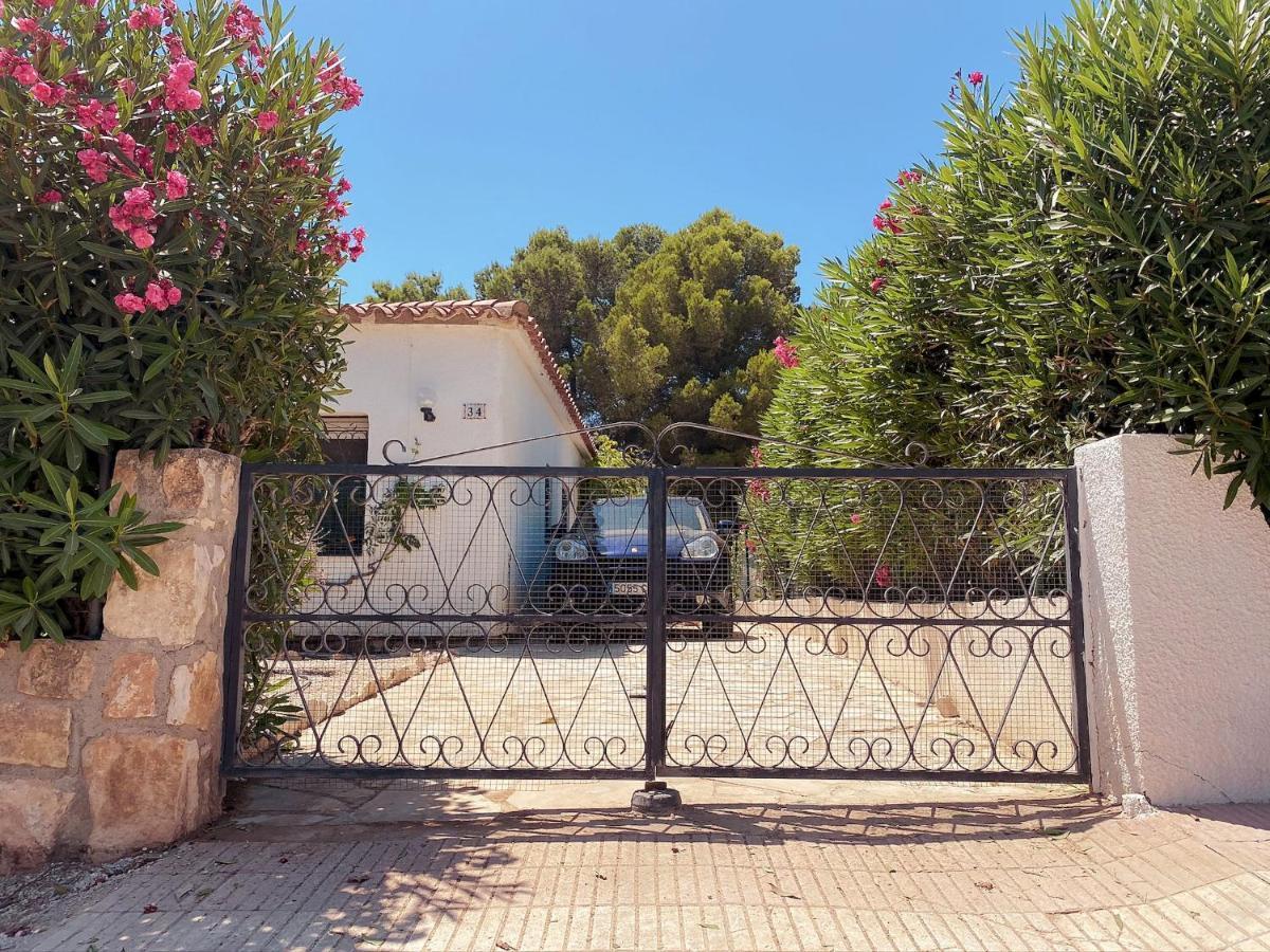Villa Dos Calas - Bonita Villa De Estilo Rustico Y Piscina De Agua Salada L'Ametlla de Mar Esterno foto