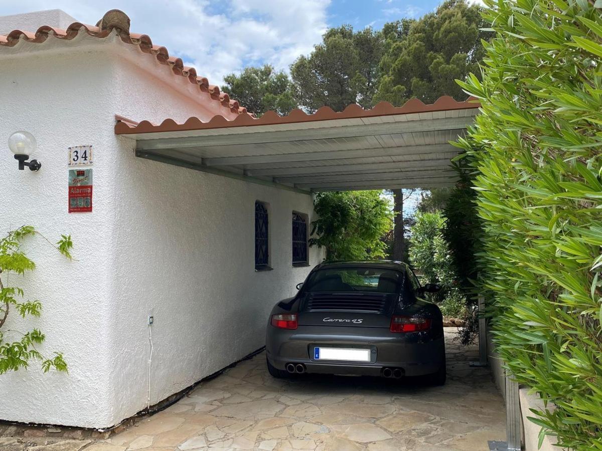 Villa Dos Calas - Bonita Villa De Estilo Rustico Y Piscina De Agua Salada L'Ametlla de Mar Esterno foto