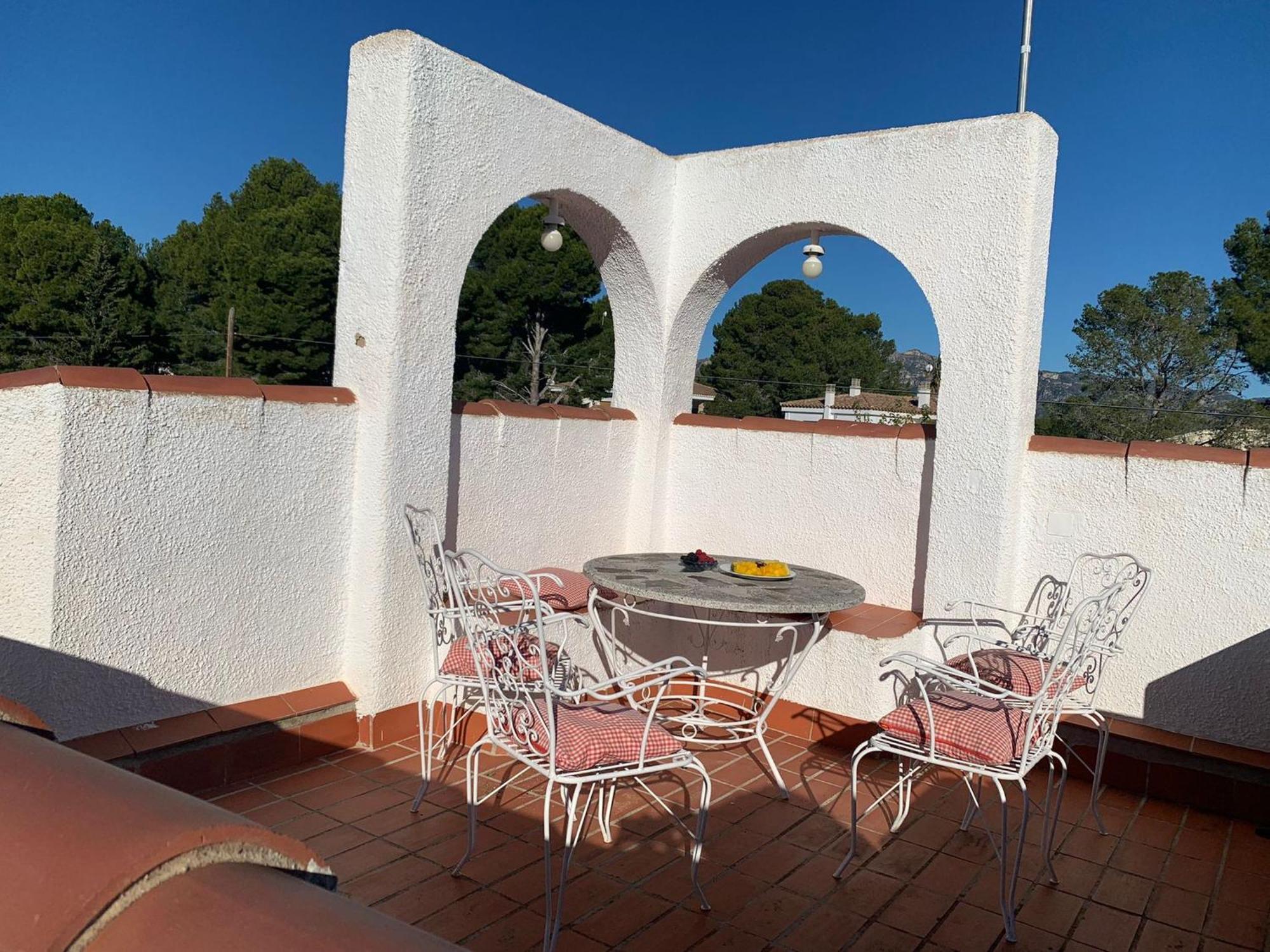 Villa Dos Calas - Bonita Villa De Estilo Rustico Y Piscina De Agua Salada L'Ametlla de Mar Esterno foto
