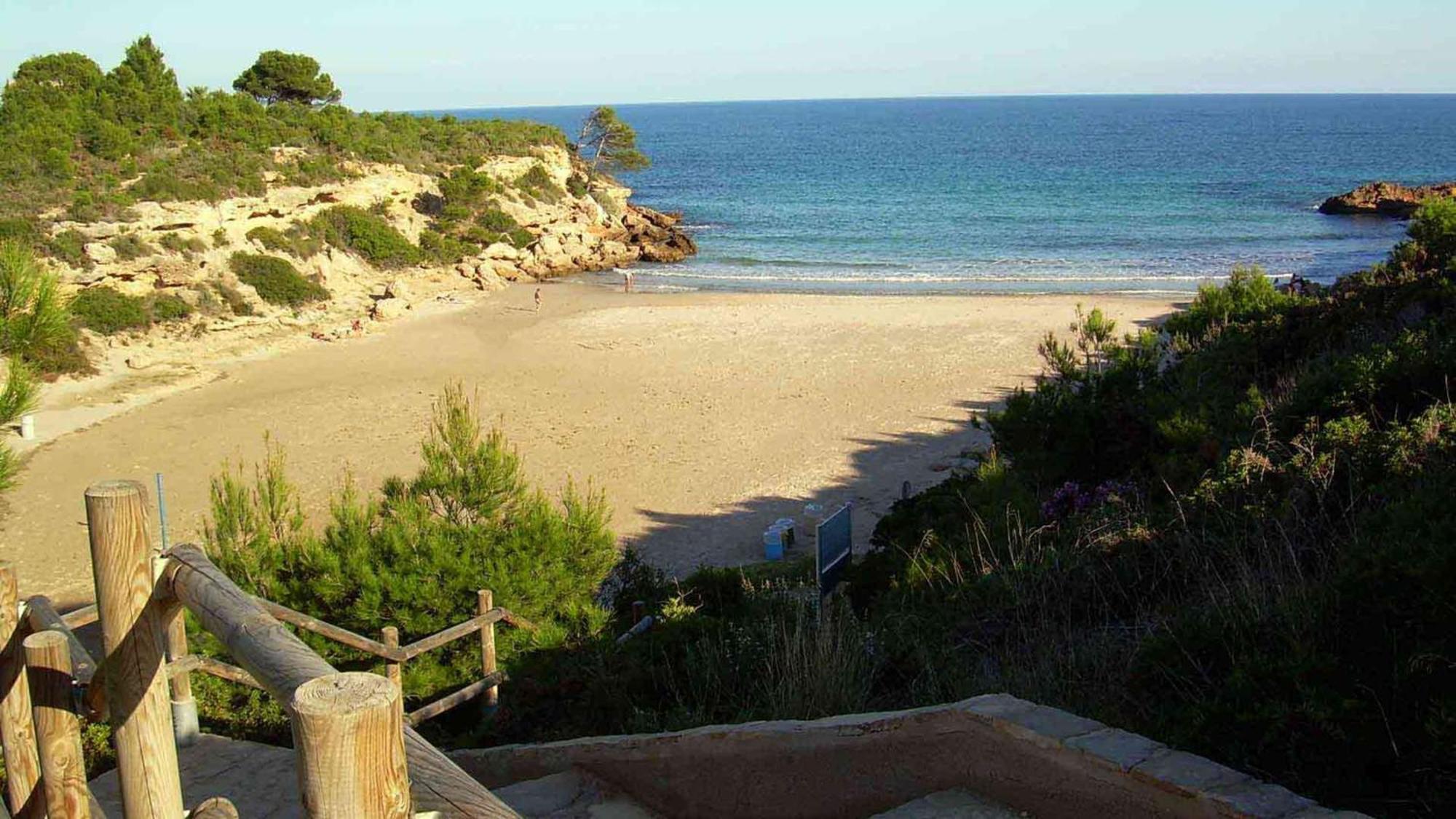 Villa Dos Calas - Bonita Villa De Estilo Rustico Y Piscina De Agua Salada L'Ametlla de Mar Esterno foto